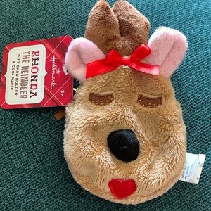 NWT Hallmark 2013 Rhonda the Reindeer Gift Card Holder & Coin Purse